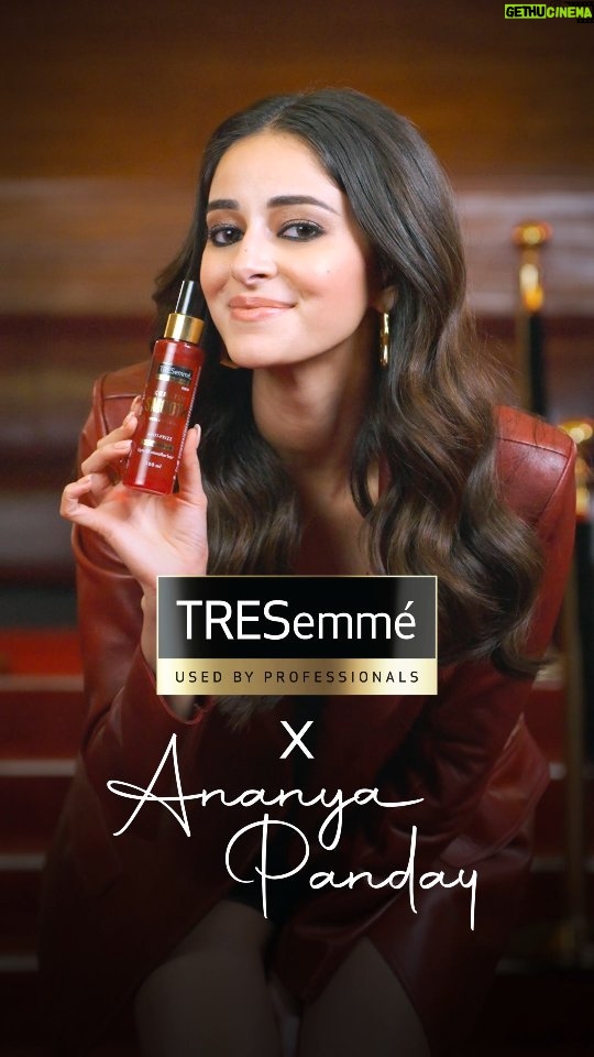 Ananya Panday Instagram - Thrilled to announce the newest addition to the TRESemmé family: the uber stylish Ananya Panday! Being a trend setter is her signature style, and now with TRESemmé by her side, salon-ready hair is a given! She is ready to show us a new world of glam, style, and hair trends - so watch this space ! #TRESemmé #TRESemmélndia #AnanyaPanday #Newmember #SalonAtHome #StylistInABottle #SalonStyleHairAtHome [TRESemmé India, Ananya Panday, New Member]