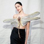 Ananya Panday Instagram - This was such a moment! 🧿😱 Walking for @rahulmishra_7 at Paris Couture Week ❤️🦋🐝🐞🪲🕸️🪰 I loved the idea behind his collection ‘SUPERHEROES’ which draws attention to the nuances of sharing life with species of insects and reptiles that inhabit the environment with us. In pursuit of building our lives on the planet, we may have taken over their habitats and driven them to extinction. 💔 @divyabmishra @fetch_india Makeup - @stacygomes Hair Stylist - @alexis.parente Styling - @rhiakapoor