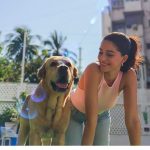 Ananya Panday Instagram - If there’s anything I love more than chilling with Bozo, it’s this PROtrait of us hanging out together 💙 Use my code TTY00083ED for INR 1000 off on vivo.com under the discount section and pre-book the all new @vivo_india V30 Pro now. With its ZEISS Professional Portrait Camera that gives you the option to choose between 6 ZEISS Style Portraits, you’ll be clicking PROtraits like this too. #V30Series #DesignPro #PROtraits #vivoV30Pro #vivoV30 #Ad