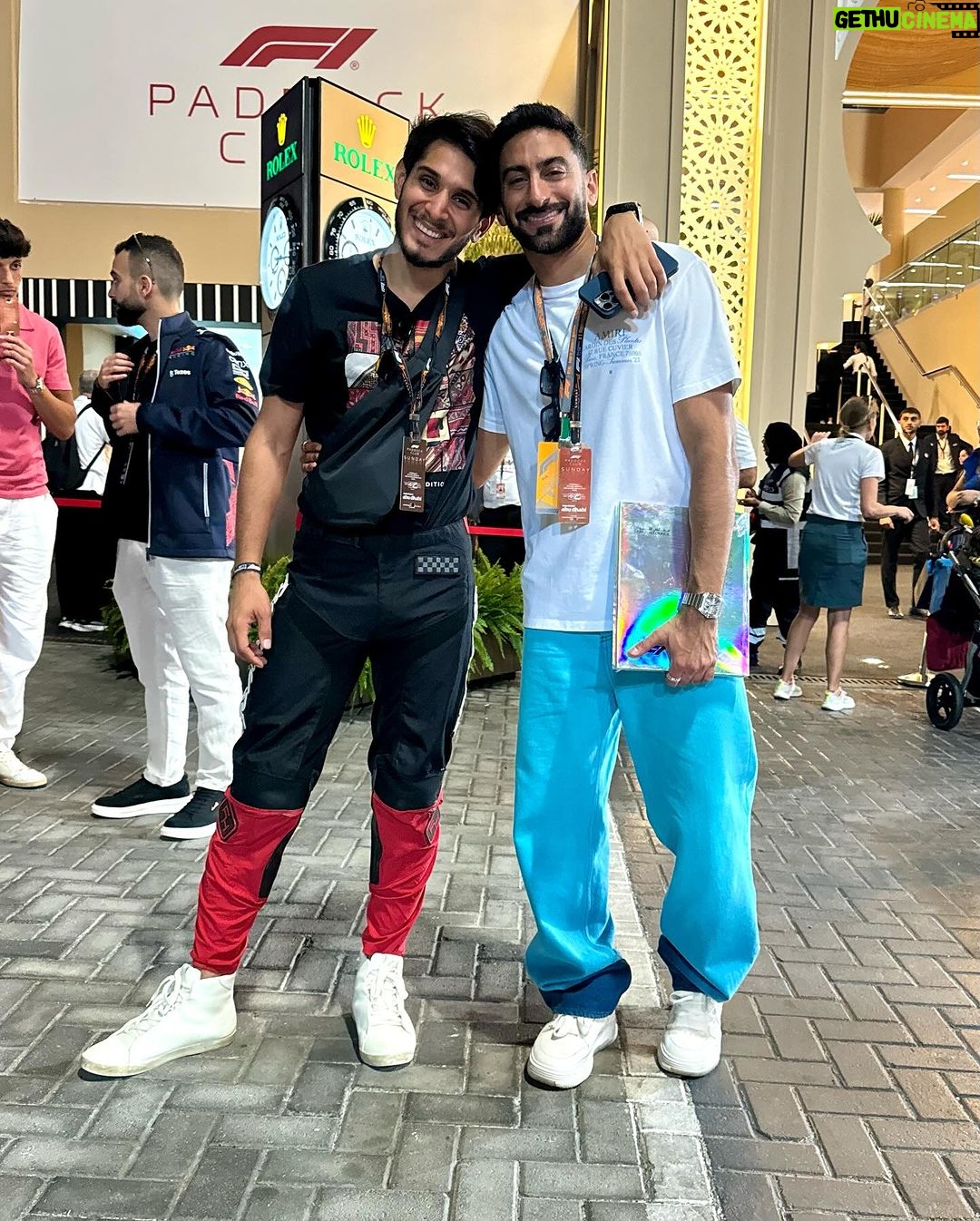 Anas Bukhash Instagram - / #abudhabigp 🏎️💨 Yas Marina Circuit