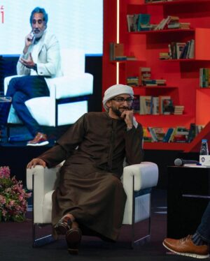 Anas Bukhash Instagram - / from our conversation at @sharjahbookauthority من حوارنا في 📚 

#معرض_الشارقة_الدولي_للكتاب