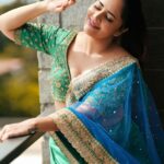 Anasuya Bharadwaj Instagram - Never jealous, never intimidated, never in competition. I have got my own blessings. 🧿😇🦜 Styling @rishi_chowdary Outfit @neerusindia MUA @makeupbysiva HSA @telusivakrishna PC @the_krishnas_ @sandeep_fp Celebrity management @kalyansunkara @umediaentartainments
