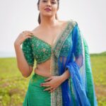 Anasuya Bharadwaj Instagram - Never jealous, never intimidated, never in competition. I have got my own blessings. 🧿😇🦜 Styling @rishi_chowdary Outfit @neerusindia MUA @makeupbysiva HSA @telusivakrishna PC @the_krishnas_ @sandeep_fp Celebrity management @kalyansunkara @umediaentartainments