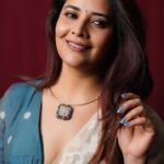 Anasuya Bharadwaj Instagram - Remember: No one else can do what you do, the way you do it. 𝘛𝘩𝘢𝘵 is your Super power 😊🦄🦋🪽 Blouse by @sreemukhi.mekala 💙 MUA @makeupbysiva HSA @telusivakrishna 🪮 PC @nagraphyofficial 📸