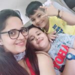 Anasuya Bharadwaj Instagram - Hanging out with your kids is like visiting the best parts of yourself 🥹🧿👼🏻👼🏻 #MotherhoodUnplugged #ParenthoodChronicles #LoveForMyBoys♾️