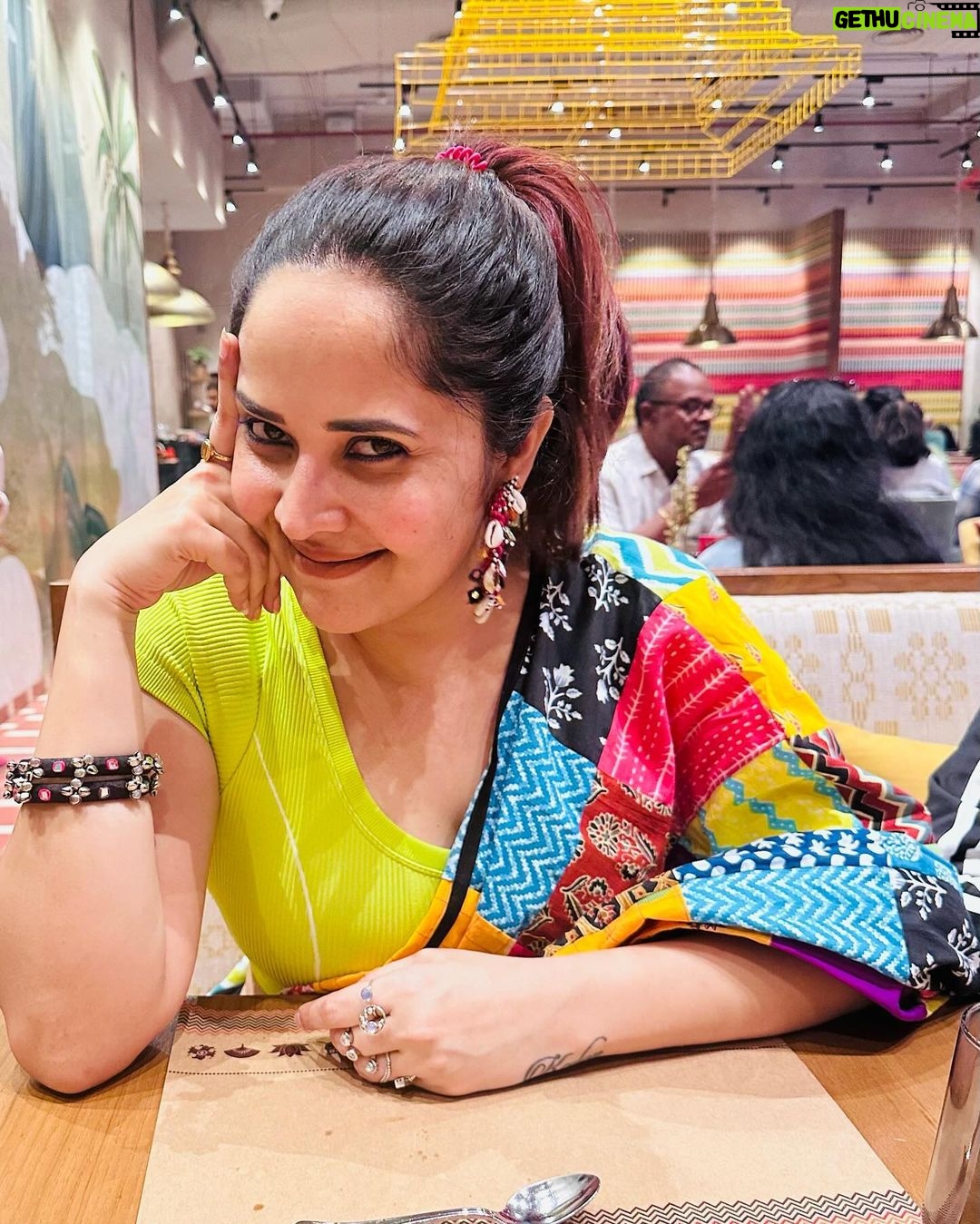 Anasuya Bharadwaj Instagram - Celebrating the last day of this year that was! #BuhBye2023 !! Thank you for all the wisdom and the experiences 😌🧿