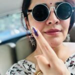 Anasuya Bharadwaj Instagram - Did my part.. did 🫵🏻?? #TelanganaElections2023 🗳️