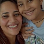 Anasuya Bharadwaj Instagram - Mera chanda.. humara chota packet.. mera sabse samajhdaar.. mera sabse emotional bacha.. I love you.. Happy birthdayyyyyy!!! God bless you in abundance because he also knows you deserve much better and more.. 🧿❤️ #HappyBirthdayAyansshBharadwaj