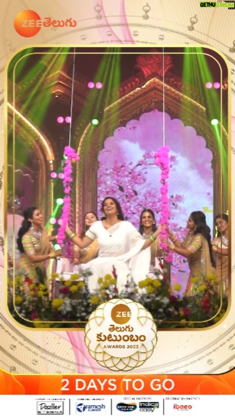 Anasuya Bharadwaj Instagram - Mana Anasuya Chesina Dance performance😍😍 chudadaniki meru Entha excited ga unnaro comments lo cheppandi👇👇 2 Days To Go 🔥🔥 Watch The Biggest Telugu Television Awards of the year #ZeeTeluguKutumbamAwards2023 On This Sunday at 6 PM on #ZeeTelugu #CelebratingWomanHood #Pink #ZeeTeluguMahaEvent #ZTKA2023 #Kutumbam2023 #ZeeTeluguKutumbamAwards #ZeeOnTheGoReels #ZeeTeluguKutumbamAwards2023Rehearsals @itsme_anasuya