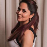 Anasuya Bharadwaj Instagram - Making yourself happy again is the biggest comeback 😇 MUA @makeupbysiva HSA @telusivakrishna Accessories @gap PC Team @valmikiramuphotography Celebrity Management by @kalyansunkara @umediaentartainments Asst by @karthik12340