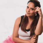 Anasuya Bharadwaj Instagram - Making yourself happy again is the biggest comeback 😇 MUA @makeupbysiva HSA @telusivakrishna Accessories @gap PC Team @valmikiramuphotography Celebrity Management by @kalyansunkara @umediaentartainments Asst by @karthik12340
