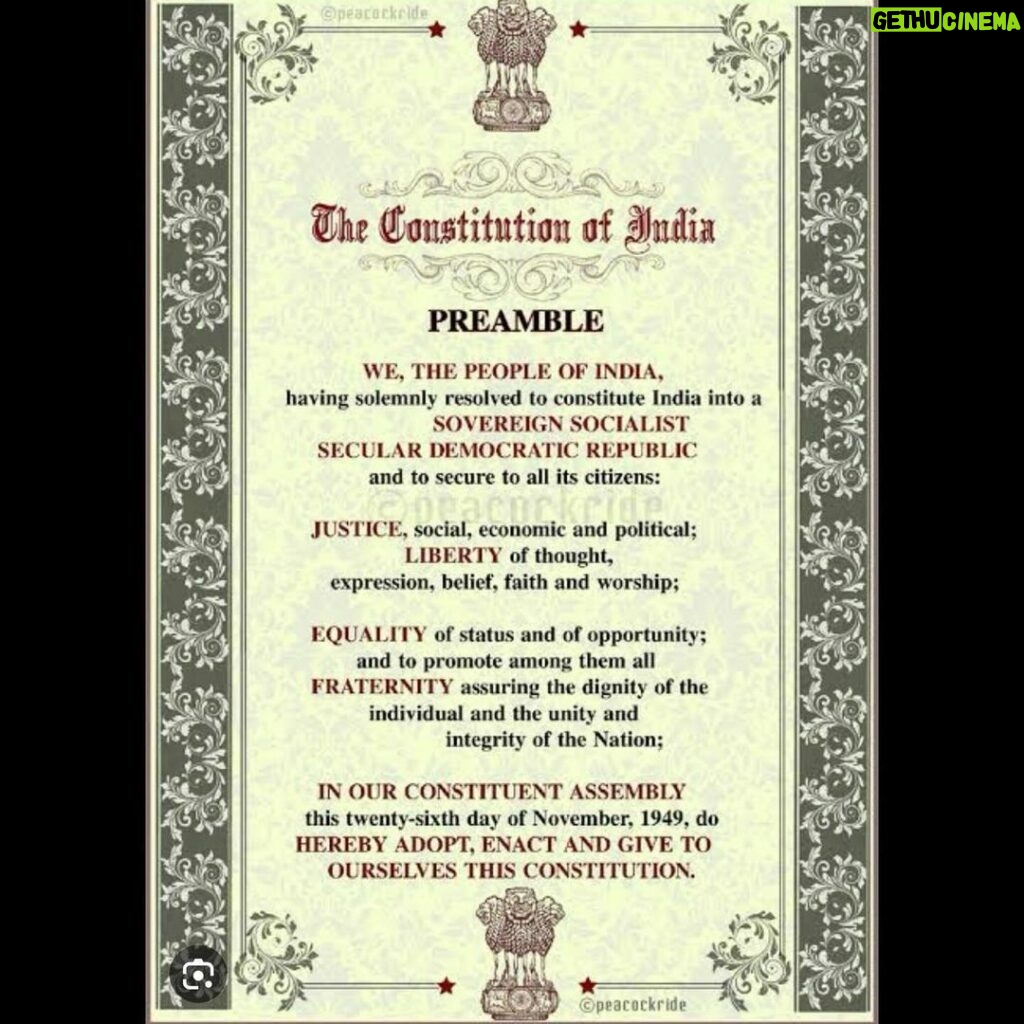 Anasuya Bharadwaj Instagram - While India gained independence from the British Raj in 1947, it wasn’t until January 26, 1950, that the Constitution of India came into effect, and the country became a sovereign state, declaring it a republic.. and while India’s Independence came into effect on this day 75 years ago from external exploitation .. its not exaggeration to state that many are deprived of the basic status of equality , opportunity and liberty within the country irrespective of gender, caste, creed or religion.. having said that.. it would be wrong not to acknowledge the progression we are making as a country.. but taking the opportunity of this day to remind us of our preamble #JaiHind 🇮🇳 #75thRepublicDay #RepublicDay2024