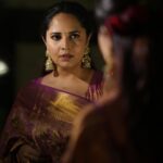 Anasuya Bharadwaj Instagram - సొగసు చూడ తరమా 🌹 Look,Blouse design & Styled by @rishi_chowdary Saree @brkbommanarajkumar Blouse @ithiofficial MUA @makeupbysiva HSA @telusivakrishna Jewellery @ithijewels Celebrity Management by @kalyansunkara @umediaentartainments Asst by @karthik12340