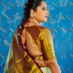 Anasuya Bharadwaj Instagram - Uṅkaḷ aṉaivarukkum aṉpai aṉuppukiṟēṉ 🫶🏻🥰 For Chennai MGR Mall new store launch! @chennaimgrmall 🥻 @rishi_chowdary 🤩 @karnikajewelshyd ✨ @makeupbysiva 💄 @telusivakrishna 🪮 @valmikiramuphotography 🎨 @kalyansunkara 🙎🏻‍♂️ @umediaentartainments 📝