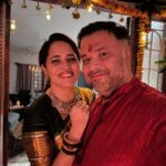Anasuya Bharadwaj Instagram - Love. Lights. Happiness. ♾️❤️🪔✨🧿 #Diwali2023 🪔✨