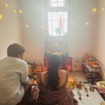 Anasuya Bharadwaj Instagram - దీపావళి శుభాకాంక్షలు 🪔✨🙏🏻 दीवाली कि शुभकामनाएँ 🪔✨🙏🏻 Happy Diwali 🪔✨🙏🏻 From Ours to yours 🙏🏻❤️ #Diwali2023 🪔✨