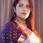 Anasuya Bharadwaj Instagram - “Perfection is overrated.. boring.. it’s the imperfections.. the vulnerabilities, the weaknesses, the human elements.. that make us who we are.. that make us real, beautiful.. necessary.” - Guy Harrison. @makeupbysiva 🤎 @telusivakrishna ❤️ @gvmall_tadepalligudem 🩷 @neelias_official 🩵 @valmikiramuphotography ✨