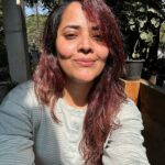 Anasuya Bharadwaj Instagram - Apricity.. the warmth of the Sun in winter ☀️🧣