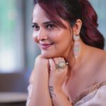 Anasuya Bharadwaj Instagram - Afreen 🧚🏻‍♀️ @rakeshearneofficial 🪄 @sheetalzaveribyvithaldas ✨ @makeupbysiva 💄 @telusivakrishna 🪮 @valmikiramuphotography 📸 @kalyansunkara 🙎🏻‍♂️