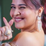 Anasuya Bharadwaj Instagram - Afreen 🧚🏻‍♀️ @rakeshearneofficial 🪄 @sheetalzaveribyvithaldas ✨ @makeupbysiva 💄 @telusivakrishna 🪮 @valmikiramuphotography 📸 @kalyansunkara 🙎🏻‍♂️