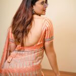 Anasuya Bharadwaj Instagram - “ Her Messy hair a visible attribute of her Stubborn spirit. As she shakes it free, she smiles knowing wild is her favourite color. “ 🐎 - J. iron word. Blouse @sreemukhi.mekala MUA @makeupbysiva HSA @telusivakrishna PC: @valmikiramuphotography