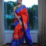 Anasuya Bharadwaj Instagram - Words derail. Eyes have the detail. 🪄 Styling @rishi_chowdary Blouse @sreemukhi.mekala Accessories @bcos_its_silver MUA @makeupbysiva HSA @telusivakrishna PC: @srikrishna_photography9 Celebrity management @kalyansunkara @umediaentartainments