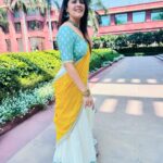 Anasuya Bharadwaj Instagram - 🌼🌸🌺💛🩵🧿 #DevarKiShaadi
