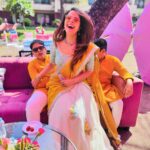 Anasuya Bharadwaj Instagram - 🌼🌸🌺💛🩵🧿 #DevarKiShaadi