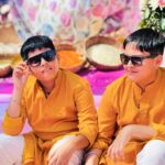 Anasuya Bharadwaj Instagram - 🌼🌸🌺💛🩵🧿 #DevarKiShaadi