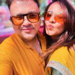 Anasuya Bharadwaj Instagram - 🌼🌸🌺💛🩵🧿 #DevarKiShaadi