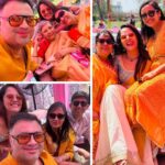 Anasuya Bharadwaj Instagram - 🌼🌸🌺💛🩵🧿 #DevarKiShaadi