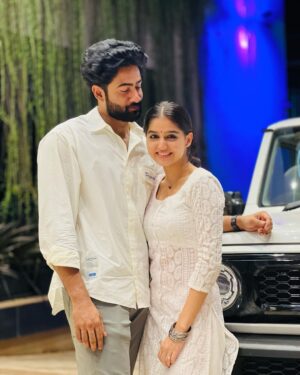 Anaswara Rajan Instagram - Yours truly Suja and Alexander ✨🤍
To this wonderful co star and beloved friend; 

#abrahamozler running successfully in theatres near you!!

@sbk_shuhaib