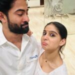 Anaswara Rajan Instagram - Yours truly Suja and Alexander ✨🤍 To this wonderful co star and beloved friend; #abrahamozler running successfully in theatres near you!! @sbk_shuhaib