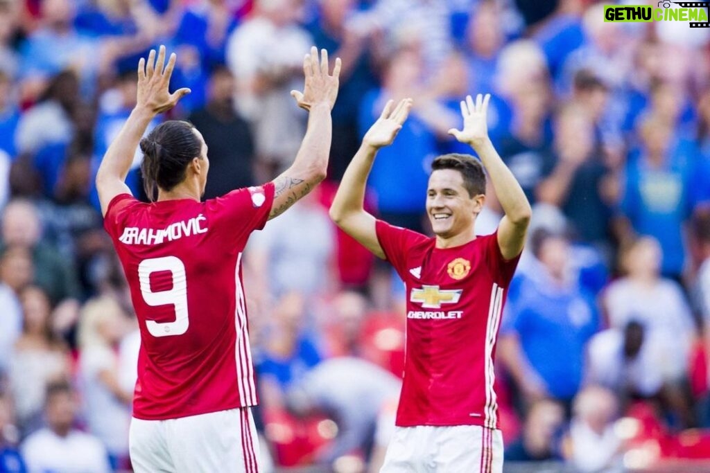 Ander Herrera Instagram - One of the best in the history of football, you were a hard and demanding teammate but I feel so lucky to have played and win trophies alongside you, enjoy your retirement @iamzlatanibrahimovic