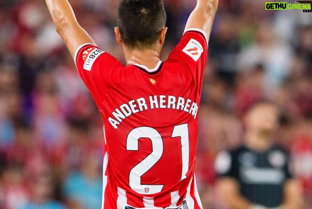 Ander Herrera Instagram - 🔴⚪️ +3 at home San Mamés Stadium