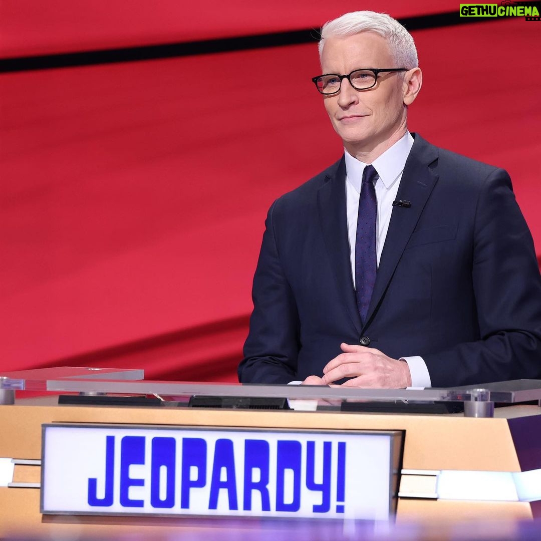 Anderson Cooper Instagram - All this week, Jeopardy! is raising money for @hashaiti. It’s an amazing hospital in a remote part of #Haiti that serves hundreds of thousands of people who might otherwise not get lifesaving treatment. Thanks @jeopardy for matching the contestants’ winnings and donating to the Hospital Albert Schweitzer! To find out more go to https://hashaiti.org/ and check out some great players tonight on #Jeopardy! #alextrebek #johnnygilbert