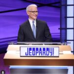 Anderson Cooper Instagram – Tonight is the first night I guest host on Jeopardy! I rarely get nervous, but I definitely was the first moment I stood behind Alex Trebek’s podium. It was a great honor and very moving for me. I have watched @Jeopardy since I was in high school (back when i had brown hair.) I am such a fan of the show and miss watching Alex, who was the perfect host, and conducted himself with such intelligence, humor and grace.  I will be on for the next two weeks, April 19-30th. I hope I do ok. #Jeopardy #AlexTrebek