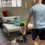 Anderson Cooper Instagram – Didn’t realize @bravoandy caught this on video until he posted it earlier today.  I love the way his son, Ben, runs.