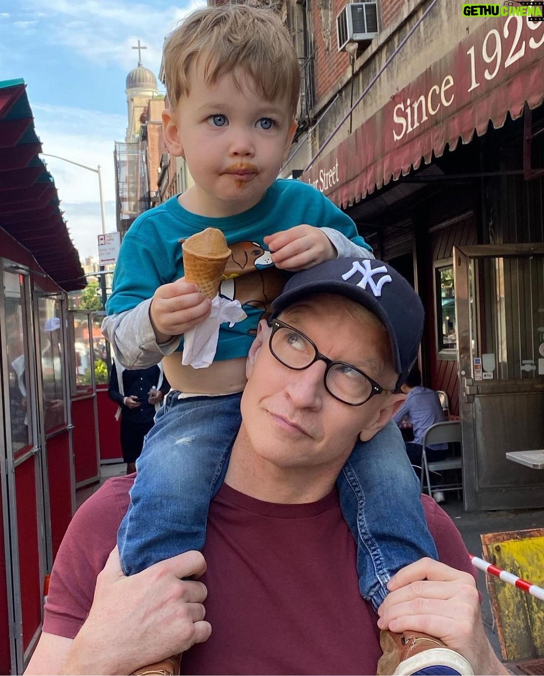 Anderson Cooper - 292.8K Likes - For much of my life, Father’s Day was the day i avoided, pretending it didn’t exist, or that i’d forgotten what day it was. The pain of remembering was just too great. The loss of my dad, who died when i was ten, was so painful, and still is at times. But today I celebrated Father’s Day, remembering my dad, Wyatt, with little Wyatt and Sebastian and their Papa, Benjamin. I can’t believe how lucky I am.