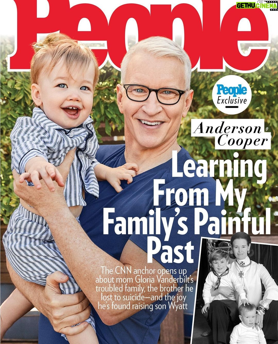 Anderson Cooper - 291.4K Likes - I spoke with @people about my new book Vanderbilt -The Rise and Fall of an American Dynasty, which is in many ways a letter to my son. The book comes out Sept 21. link in bio above. Thanks for the lovely photos @wattsupphoto, and thank you all for the kind messages and support!