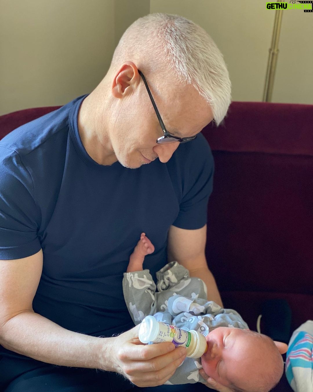 Most liked Instagram photo of Anderson Cooper