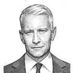 Anderson Cooper Instagram – Never seen myself like this before.  I love @wsjmag, it’s one of the few magazines i look forward to reading still. It’s always an interesting mix of things. This is for a piece about grace.