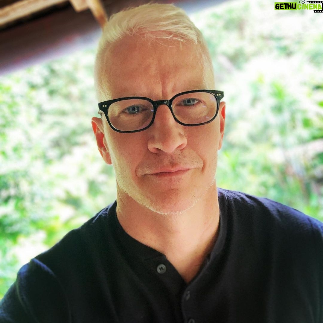 Anderson Cooper Instagram - Taking a few days off to write. I’m going to see, once again, if i can grow a beard like @wolfblitzer. It’s my own personal #BlitzerBeardChallenge. I’m guessing by Sunday it will pretty much look like it is now.