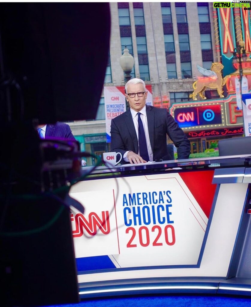 Anderson Cooper Instagram - Excited to be in #Detroit for the debates tuesday and wednesday on #CNN. photo credit: @andersoncooper360. #DemDebate