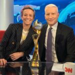 Anderson Cooper Instagram - Wow, really fun and fascinating talking with @mrapinoe! Really enjoyed it! Check out the full interview at cnn.com