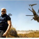 Anderson Cooper Instagram – #tbt Afghanistan, Helmand Province, 2009. Photo by #TimHetherington. Last time I saw Tim, i joked that i couldn’t show anyone this photograph because i look like a tool, and it is so well framed, people would think it was photoshopped. It wasn’t. We’d just gotten off that helicopter and he suddenly told me to stop. Then he snapped the picture. Tim was killed in Misrata, Libya, April 20, 2011. He was just 40. A great journalist and a  wonderful human being.