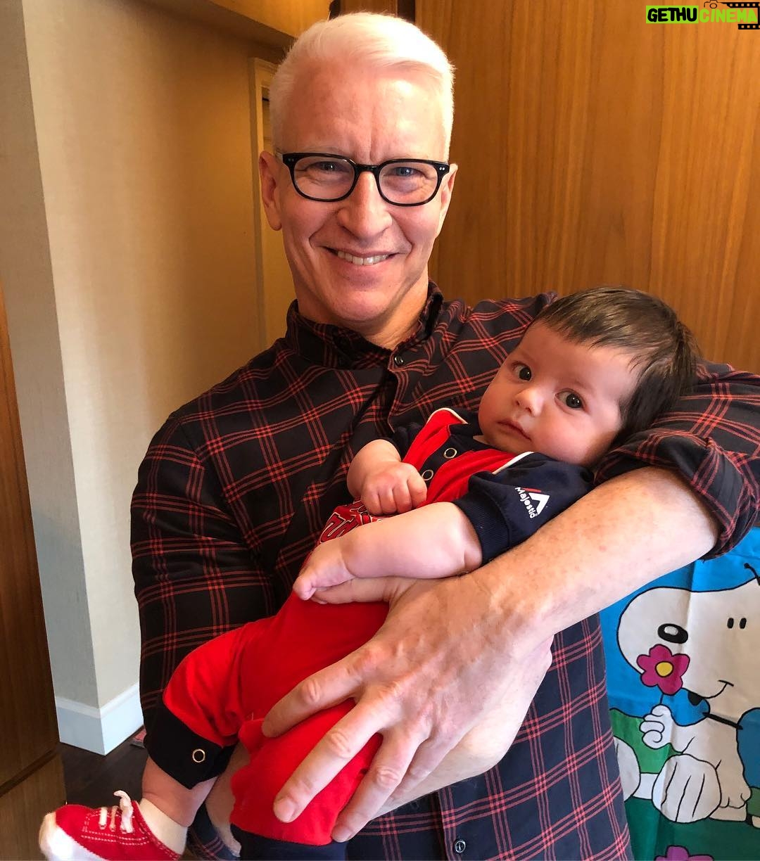 Anderson Cooper - 158.8K Likes - Went to @bravoandy’s house to discuss AC2 upcoming shows, but ended up just talking with this adorable guy! Come see us live on stage in #BALTIMORE 5/11; #NYC 6/21, 6/22. Tickets and info @ac2live.com