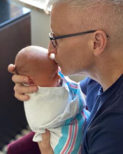 Anderson Cooper Instagram - I want to share with you some joyful news. On Monday, I became a father. This is Wyatt Cooper. He is three days old. He is named after my father, who died when I was ten. I hope I can be as good a dad as he was. My son's middle name is Morgan. It's a family name on my mom's side. I know my mom and dad liked the name morgan because I recently found a list they made 52 years ago when they were trying to think of names for me. Wyatt Morgan Cooper. My son. He was 7.2 lbs at birth, and he is sweet, and soft, and healthy and I am beyond happy. As a gay kid, I never thought it would be possible to have a child, and I’m grateful for all those who have paved the way, and for the doctors and nurses and everyone involved in my son's birth. Most of all, I am grateful to a remarkable surrogate who carried Wyatt, and watched over him lovingly, and tenderly, and gave birth to him. It is an extraordinary blessing - what she, and all surrogates give to families who cant have children. My surrogate has a beautiful family of her own, a wonderfully supportive husband, and kids, and I am incredibly thankful for all the support they have given Wyatt and me. My family is blessed to have this family in our lives I do wish my mom and dad and my brother, Carter, were alive to meet Wyatt, but I like to believe they can see him. I imagine them all together, arms around each other, smiling and laughing, happy to know that their love is alive in me and in Wyatt, and that our family continues.