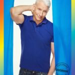 Anderson Cooper Instagram – Two more shots from @entertainmentweekly’s new Pride issue. Clearly, i have just two awkward poses. Photos by @carterbedloesmith for EW
