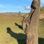 Anderson Cooper Instagram – Had an amazing trip to #EasterIsland. Tonight the story airs on @60minutes. #RapaNui.🗿🗿🗿🗿